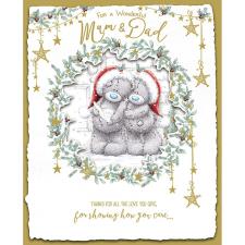 Mum & Dad Handmade Me to You Bear Christmas Card Image Preview